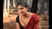 Clevage Aunty Clevage GIF