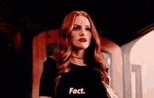 Riverdale Cheryl Blossom GIF - Riverdale Cheryl Blossom Fact GIFs