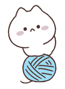 neko cute animated cat yarn