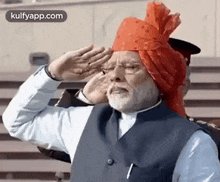 Saluting.Gif GIF - Saluting Narendra Modi Modi Ji GIFs
