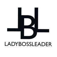 a logo for a company called lady boss leader