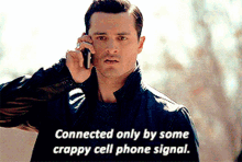 Only Talking By A Crappy Phone Signal Bonnie Bennett GIF