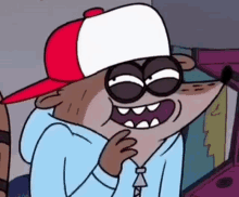 Rigby Laughing Out Loud GIF - Rigby Laughing Out Loud Regular Show GIFs