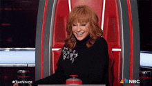 Nodding Reba Mcentire GIF - Nodding Reba Mcentire The Voice GIFs