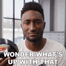 Wonder Whats Up With That Marques Brownlee GIF - Wonder Whats Up With That Marques Brownlee Im Wondering GIFs