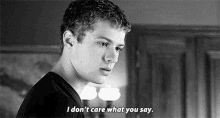 I Dont Care What You Say GIF - I Dont Care What You Say Idc GIFs