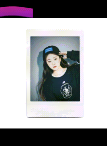 a picture of a girl wearing a hat and a black sweater