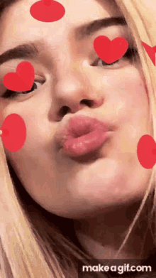 I Love You Filtered GIF - I Love You Filtered Hearts GIFs