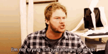 Allergic To Jerks GIF - Chris Pratt Parksandrec GIFs