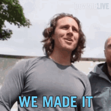 We Made It Michael Downie GIF - We Made It Michael Downie Downielive GIFs