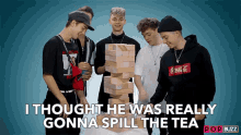 I Thought He Was Really Gonna Spill The Tea Daniel Seavey GIF - I Thought He Was Really Gonna Spill The Tea Daniel Seavey Jonah Marais GIFs