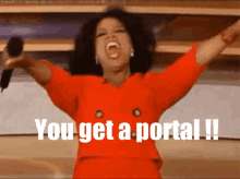 Oprah Portal GIF - Oprah Portal You Get A Portal GIFs