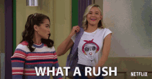 What A Rush Isabel May GIF - What A Rush Isabel May Katie GIFs
