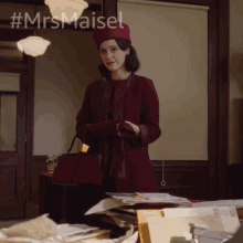 What Did You Say Miriam Maisel GIF - What Did You Say Miriam Maisel Rachel Brosnahan GIFs