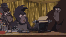 Tarzan Tarzan Typewriter GIF - Tarzan Tarzan Typewriter Tarzan Gorillas GIFs