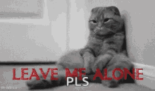Cat Emo GIF - Cat Emo Leave Me Alone GIFs