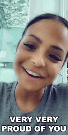 Very Very Proud Of You Christina Milian GIF