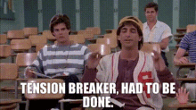 Summer School Tension Breaker GIF - Summer School Tension Breaker Tension Breaker Had To Be Done GIFs