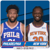 Philadelphia 76ers Vs. New York Knicks Pre Game GIF - Nba Basketball Nba 2021 GIFs