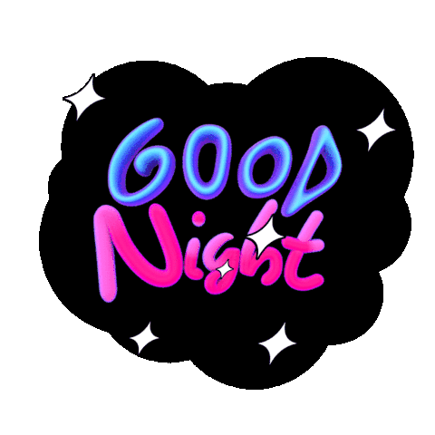 Good Night Good Night Love Sticker - Good Night Good Night Love Stickers
