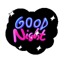 Good Night Good Night Love Sticker
