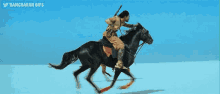 Ram Charan Magadheera GIF - Ram Charan Magadheera Horse Ride GIFs