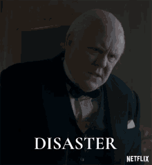 Disaster John Lithgow GIF - Disaster John Lithgow Winston Churchill GIFs