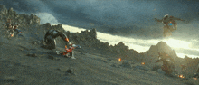 Rise Of The Beasts Final Battle GIF - Rise Of The Beasts Final Battle Maximals GIFs
