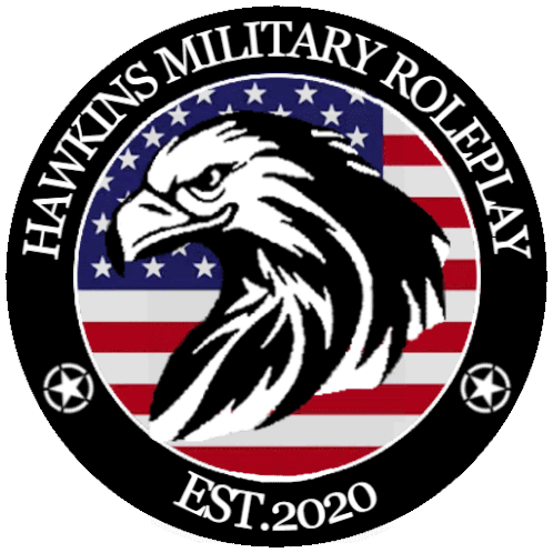 Hawkins Military Sticker - Hawkins Military Logo Stickers