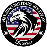 Hawkins Military Sticker