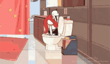 papyrus undertale toilet spin