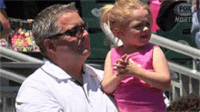 Clap With Dad GIF - Fox Sports Fathers Day Dad4mvp GIFs