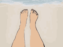 Feet Beach GIF - Feet Beach GIFs