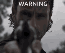 Rick Grimes Warning GIF - Rick Grimes Warning GIFs