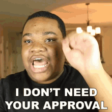I Dont Need Your Approval Machaizelli Kahey GIF - I Dont Need Your Approval Machaizelli Kahey Macdoesit GIFs