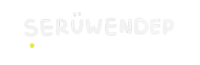 the word seruwendep is written in white letters with a blue circle in the middle