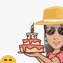 Happy Birthday Throw GIF - Happy Birthday Throw Birthday Cake GIFs
