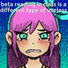 Omori Beta Reading GIF - Omori Beta Reading Class GIFs