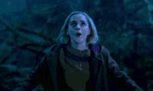 Chilling Adventures Of Sabrina Why Me GIF - Chilling Adventures Of Sabrina Why Me Shout GIFs
