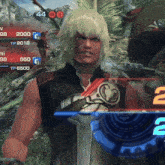 a screenshot of a video game shows a character with lv.44