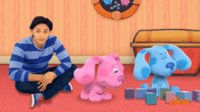Blues Clues And You Playing GIF - Blues Clues And You Blues Clues Playing GIFs