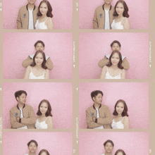 a man and a woman are posing for a photo with the words lifefourcuts on the bottom left
