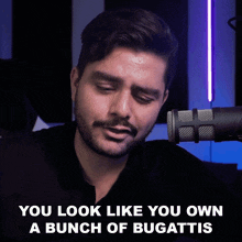 You Look Like You Own A Bunch Of Bugattis Ignace Aleya GIF - You Look Like You Own A Bunch Of Bugattis Ignace Aleya You Look Rich GIFs
