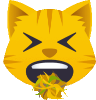 Vomiting Cat Sticker - Vomiting Cat Joypixels Stickers