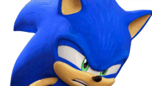 shocked sonic the hedgehog sonic prime oh my god oh my goodness