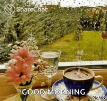 Coffee Good Morning GIF - Coffee Good Morning Rainy Day GIFs