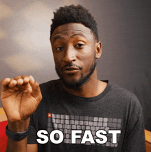 So Fast Marques Brownlee GIF - So Fast Marques Brownlee Super Quick GIFs