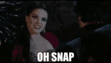 Oh Snap - Once Upon A Time GIF - Ohsnap Evil Queen Regina Mills GIFs