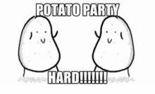 Potato Party GIF - Potato Party GIFs