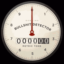 Bullshit Detector Metric Tons GIF